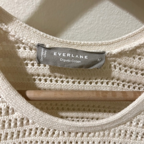 Everlane organic Loose Knit Sweater Vest /Tank medium - Picture 2 of 3